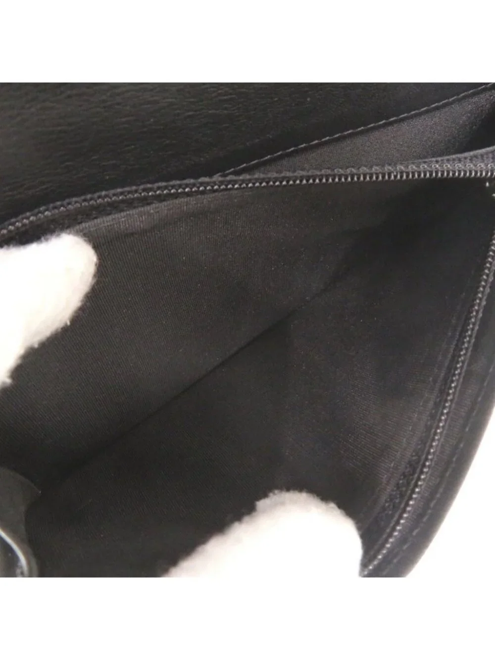 Chanel Boy CC Logo Lambskin Black Wallet